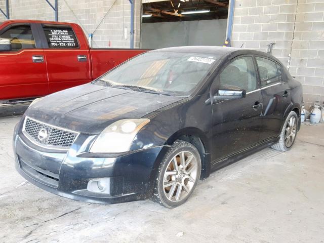 3N1CB61E08L682237 - 2008 NISSAN SENTRA SE- BLACK photo 2