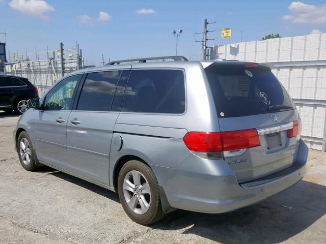 5FNRL389X8B064997 - 2008 HONDA ODYSSEY TO BLUE photo 3