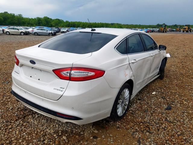 3FA6P0LU2DR382466 - 2013 FORD FUSION SE HYBRID  photo 4