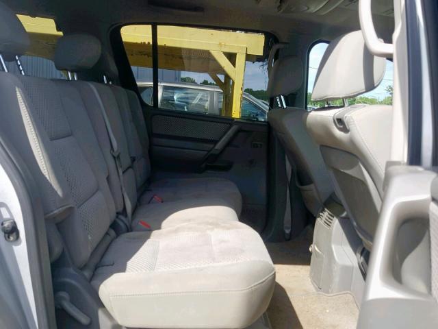 5N1AA08BX5N737347 - 2005 NISSAN ARMADA SE SILVER photo 6