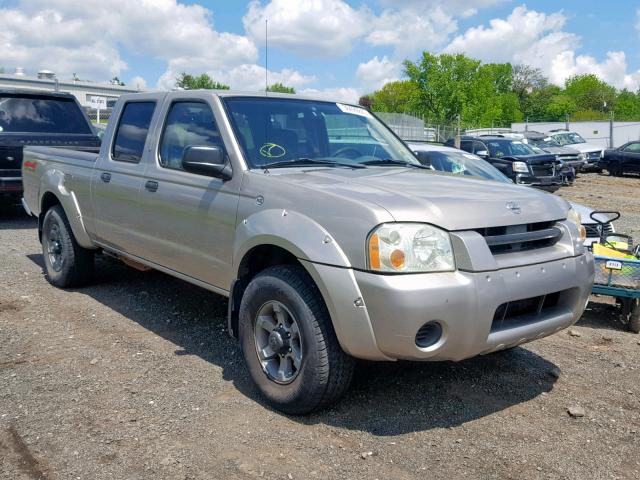 1N6ED29Y34C476923 - 2004 NISSAN FRONTIER C GRAY photo 1