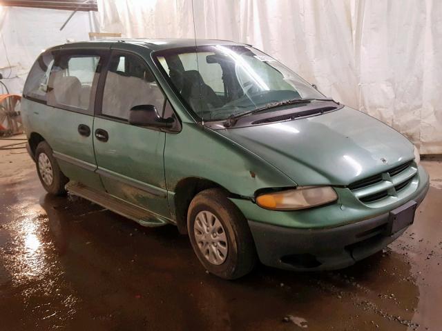 2B4FP25B7XR370032 - 1999 DODGE CARAVAN GREEN photo 1