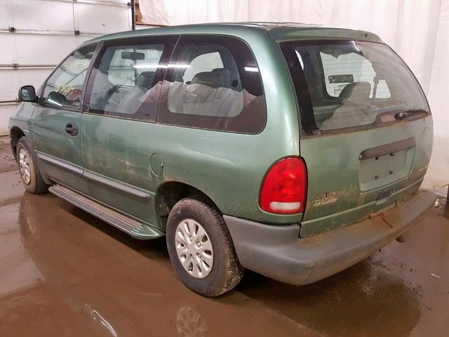 2B4FP25B7XR370032 - 1999 DODGE CARAVAN GREEN photo 3