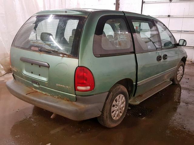 2B4FP25B7XR370032 - 1999 DODGE CARAVAN GREEN photo 4