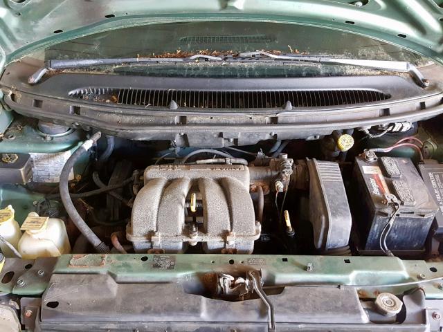 2B4FP25B7XR370032 - 1999 DODGE CARAVAN GREEN photo 7