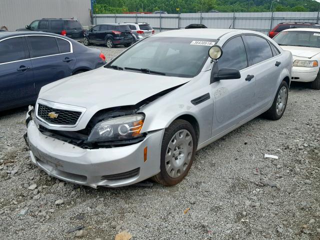 6G1MK5R37CL666261 - 2012 CHEVROLET CAPRICE PO SILVER photo 2