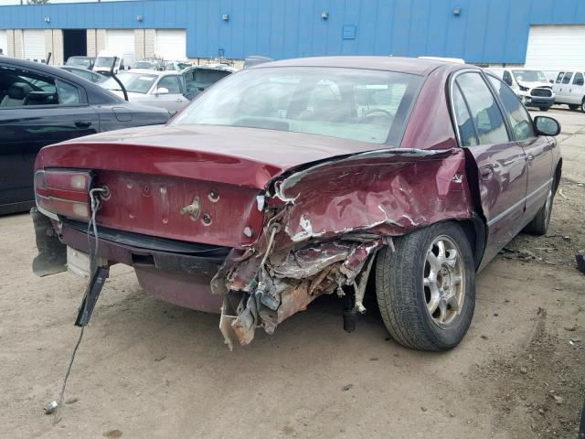 1G4CW54K0Y4251136 - 2000 BUICK PARK AVENU BURGUNDY photo 4