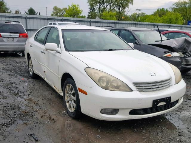 JTHBF30GX36001663 - 2003 LEXUS ES 300 WHITE photo 1