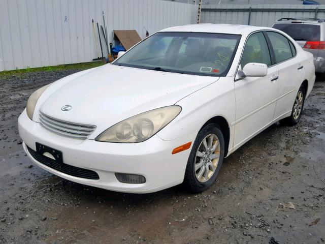 JTHBF30GX36001663 - 2003 LEXUS ES 300 WHITE photo 2