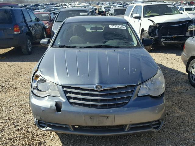 1C3LC46K08N194827 - 2008 CHRYSLER SEBRING LX GRAY photo 9