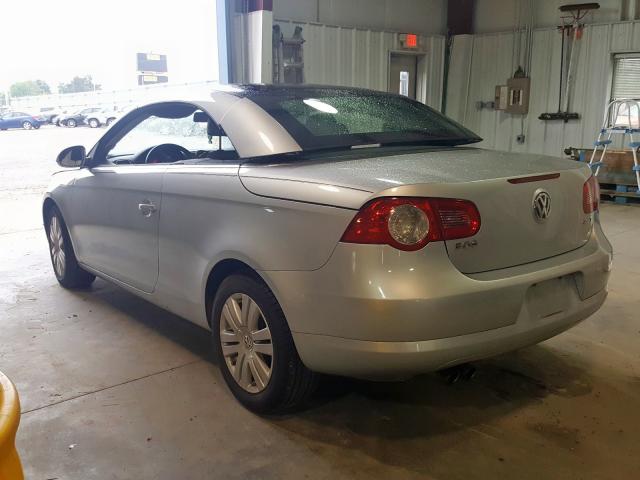 WVWBA71FX7V005365 - 2007 VOLKSWAGEN EOS 2.0T  photo 3