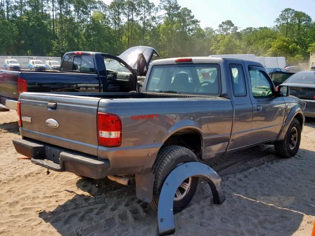 1FTYR14U56PA32924 - 2006 FORD RANGER SUP GRAY photo 4