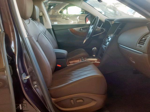 JN8CS1MW4GM751492 - 2016 INFINITI QX70 BROWN photo 5