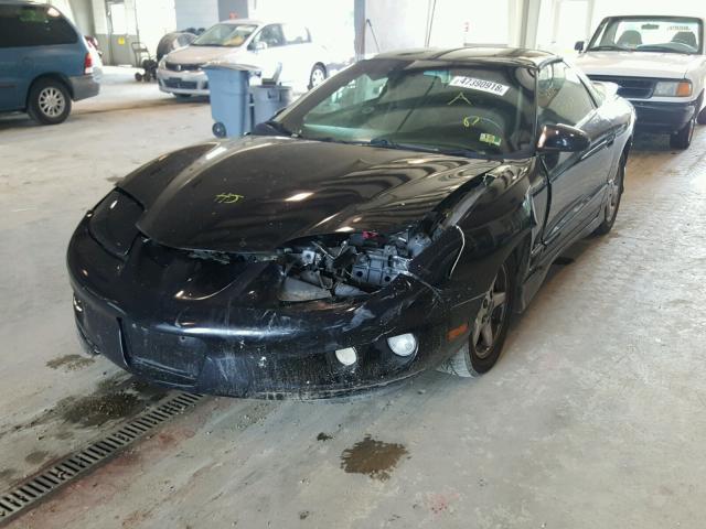 2G2FS22KX12118947 - 2001 PONTIAC FIREBIRD BLACK photo 2