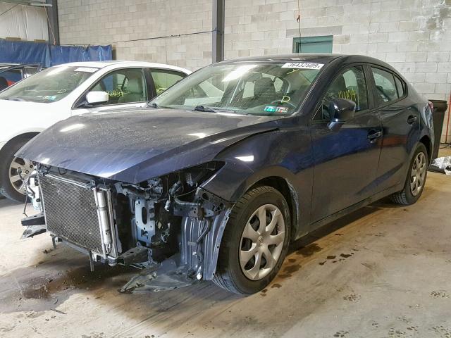 JM1BM1T79F1239772 - 2015 MAZDA 3 SV BLUE photo 2