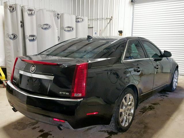 1G6DU57V990122585 - 2009 CADILLAC CTS HI FEA BLACK photo 4