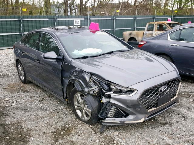 5NPE34AF7JH727079 - 2018 HYUNDAI SONATA SPO SILVER photo 1