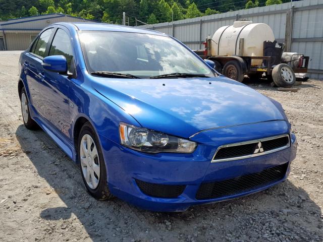 JA32U2FU6FU005206 - 2015 MITSUBISHI LANCER ES BLUE photo 1