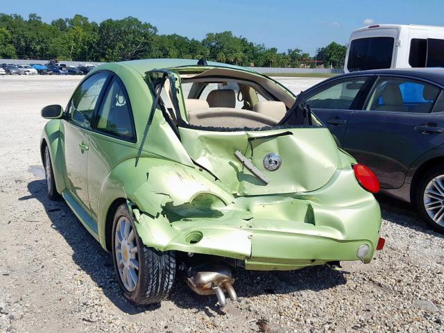 3VWCK31C45M408536 - 2005 VOLKSWAGEN NEW BEETLE Yaşıl foto 3
