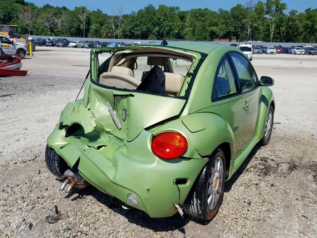 3VWCK31C45M408536 - 2005 VOLKSWAGEN NEW BEETLE Yaşıl foto 4