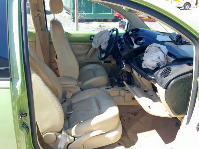 3VWCK31C45M408536 - 2005 VOLKSWAGEN NEW BEETLE Yaşıl foto 5