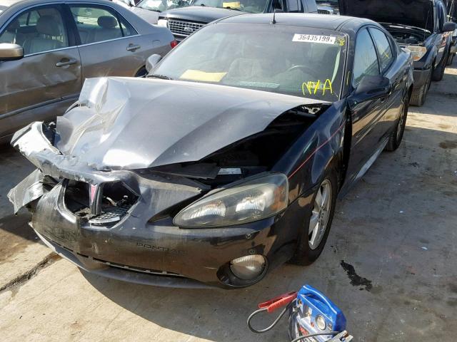 2G2WS542851223397 - 2005 PONTIAC GRAND PRIX BLACK photo 2