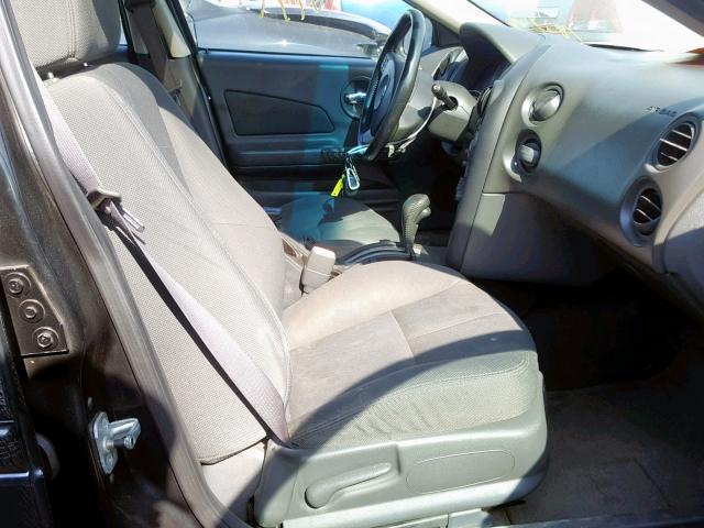 2G2WS542851223397 - 2005 PONTIAC GRAND PRIX BLACK photo 5