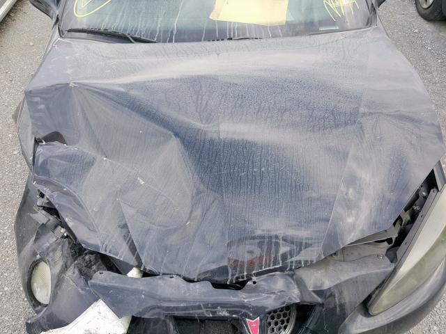 2G2WS542851223397 - 2005 PONTIAC GRAND PRIX BLACK photo 7