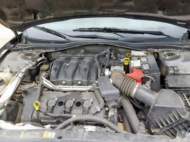 3FAHP0JG3CR319932 - 2012 FORD FUSION SEL GRAY photo 7