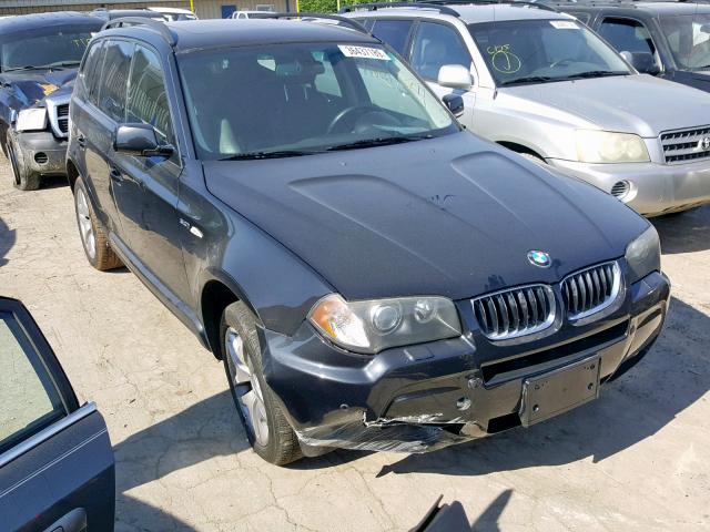 WBXPA934X6WG84856 - 2006 BMW X3 3.0I BLACK photo 1