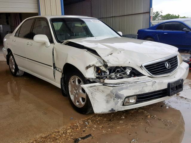 JH4KA96562C002588 - 2002 ACURA 3.5RL WHITE photo 1