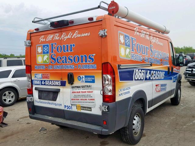 3C6TRVAG7EE126146 - 2014 RAM PROMASTER 橙色 照片 4