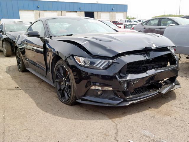 1FA6P8CF7H5317377 - 2017 FORD MUSTANG GT BLACK photo 1