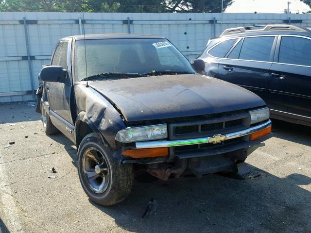 1GCCS145X18123813 - 2001 CHEVROLET S TRUCK S1 BLUE photo 1