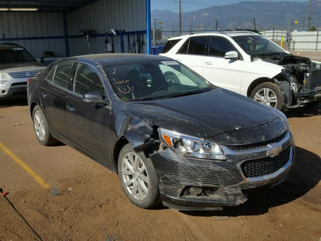 1G11H5S12EF114838 - 2014 CHEVROLET MALIBU LTZ BLACK photo 1