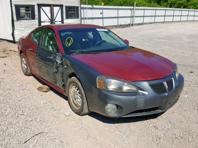 2G2WP522441283647 - 2004 PONTIAC GRAND PRIX MAROON photo 1