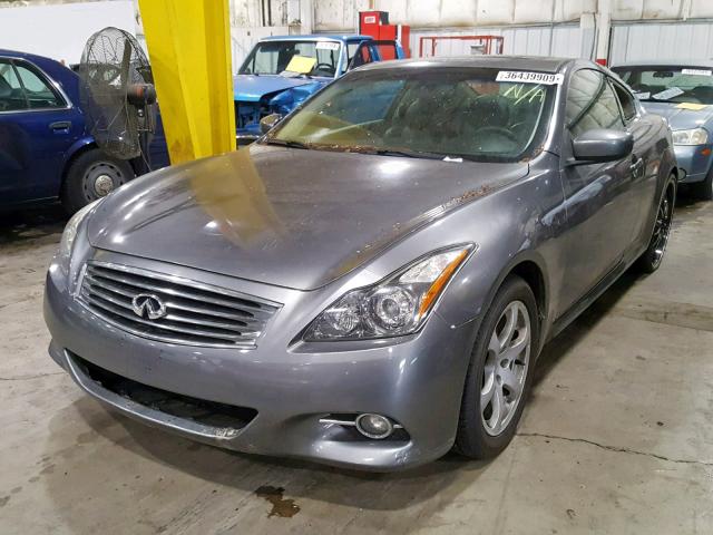 JN1CV6EK6CM420292 - 2012 INFINITI G37 BASE GRAY photo 2