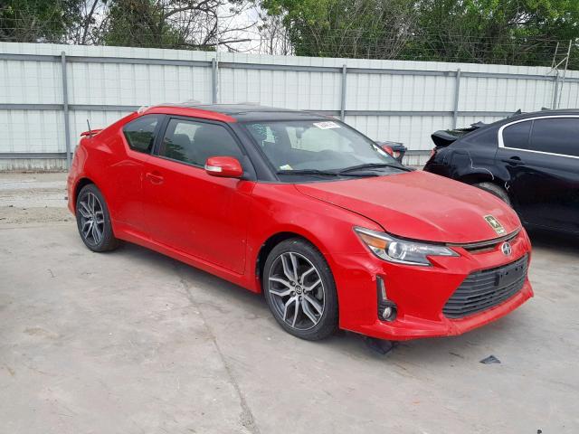 JTKJF5C7XGJ017930 - 2016 TOYOTA SCION TC 红色 照片 1
