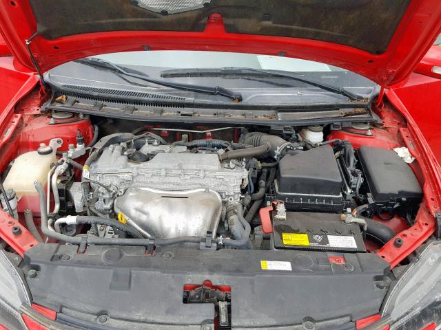 JTKJF5C7XGJ017930 - 2016 TOYOTA SCION TC 红色 照片 7