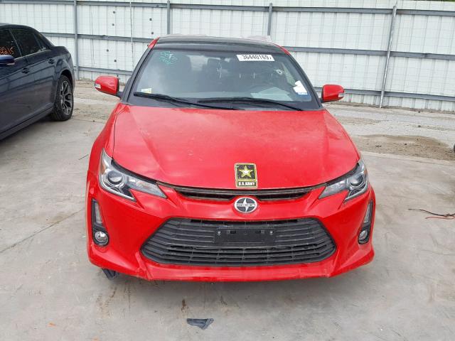 JTKJF5C7XGJ017930 - 2016 TOYOTA SCION TC 红色 照片 9