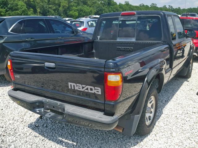 4F4YR16V43TM13132 - 2003 MAZDA B3000 CAB BLACK photo 4