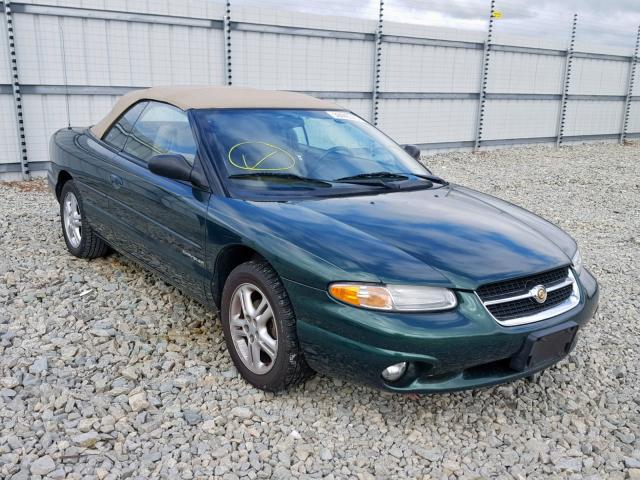 3C3EL55H5TT305482 - 1996 CHRYSLER SEBRING JX GREEN photo 1