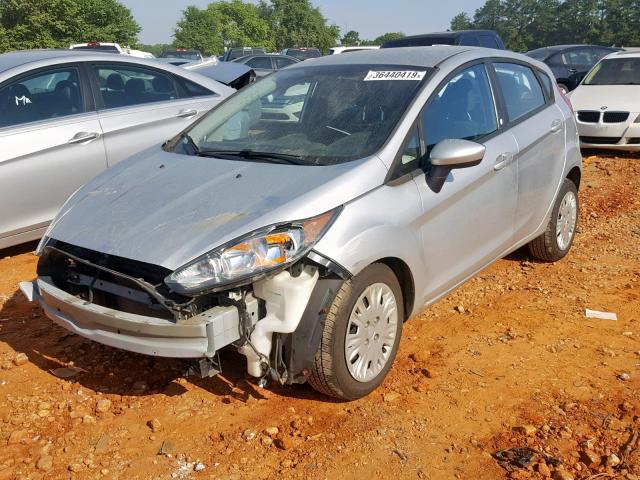 3FADP4TJ6GM180672 - 2016 FORD FIESTA S SILVER photo 2