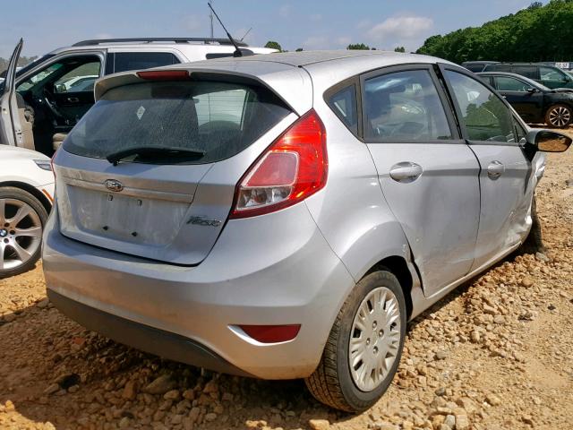 3FADP4TJ6GM180672 - 2016 FORD FIESTA S SILVER photo 4