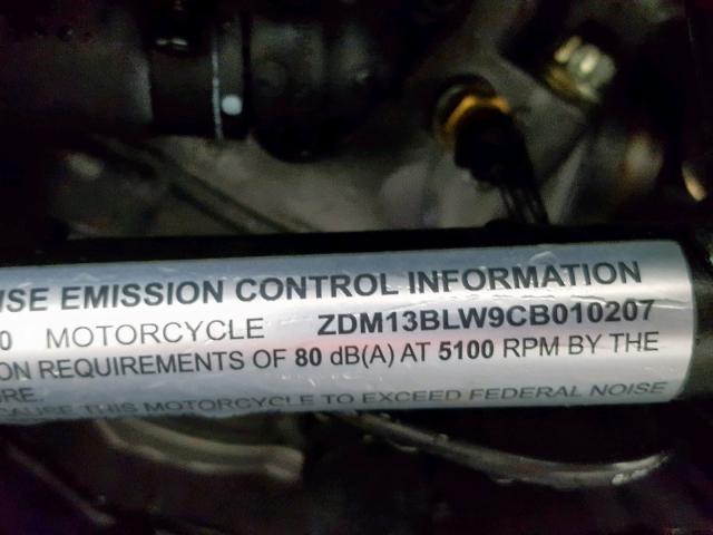 ZDM13BLW9CB010207 - 2012 DUCATI DIAVEL BLACK photo 20