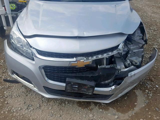 1G11F5SL6FF211385 - 2015 CHEVROLET MALIBU LTZ ვერცხლისფერი ფოტო 9