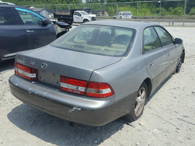 JT8BF28G2Y5081133 - 2000 LEXUS ES 300 GRAY photo 4