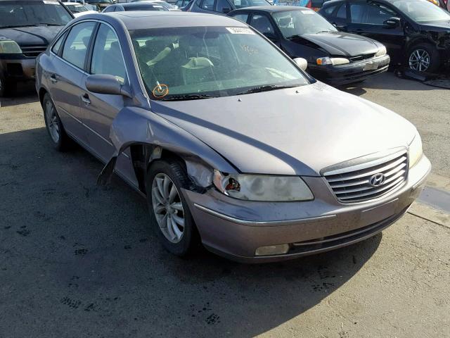 KMHFC46F47A187554 - 2007 HYUNDAI AZERA SE SILVER photo 1