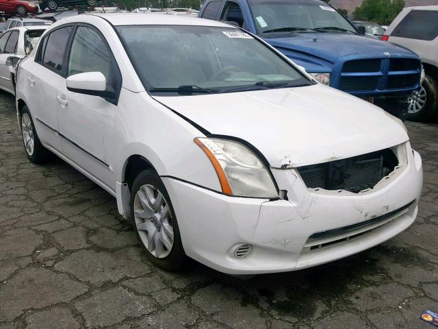 3N1AB6AP5BL626133 - 2011 NISSAN SENTRA 2.0 WHITE photo 1