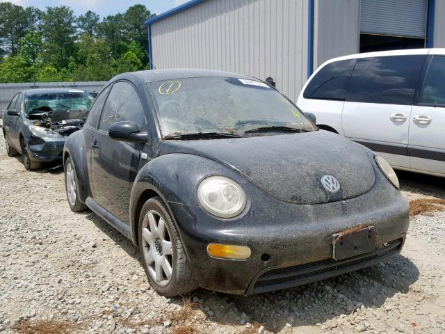 3VWDD21C12M401516 - 2002 VOLKSWAGEN NEW BEETLE Schwarz Foto 1